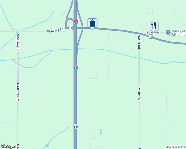 map of restaurants, bars, coffee shops, grocery stores, and more near 111 Barbec Lane in Chehalis