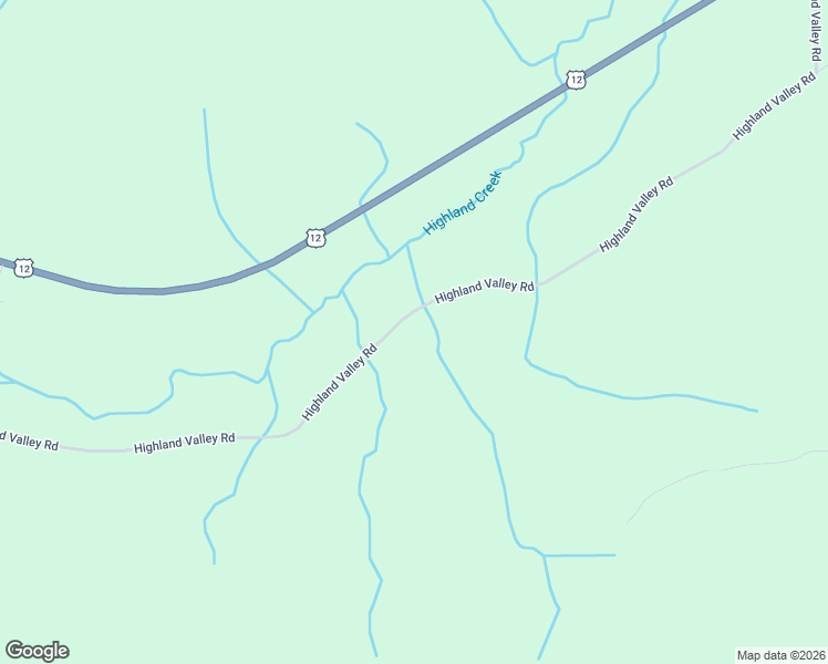 map of restaurants, bars, coffee shops, grocery stores, and more near 410 Highland Valley Road in Morton