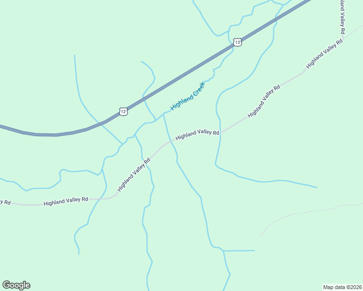 map of restaurants, bars, coffee shops, grocery stores, and more near 410 Highland Valley Road in Morton