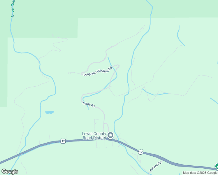 map of restaurants, bars, coffee shops, grocery stores, and more near 199 Long and Winding Road in Randle