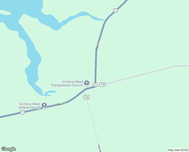 map of restaurants, bars, coffee shops, grocery stores, and more near 11703 Prince Edward Island 11 in Tyne Valley