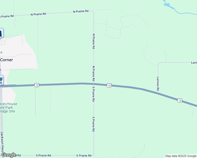 map of restaurants, bars, coffee shops, grocery stores, and more near 108 N Prairie Rd in Napavine
