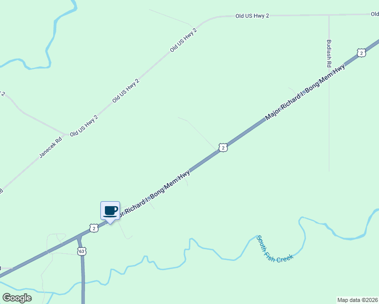 map of restaurants, bars, coffee shops, grocery stores, and more near 25460 U.S. 2 in Mason