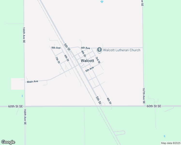 map of restaurants, bars, coffee shops, grocery stores, and more near 501-547 4th Street in Walcott