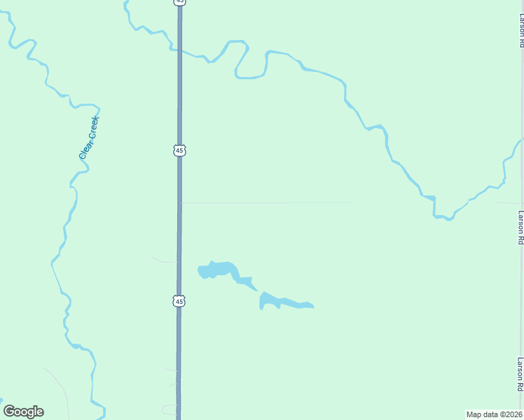 map of restaurants, bars, coffee shops, grocery stores, and more near 122 1 Mile Road in Bruce Crossing