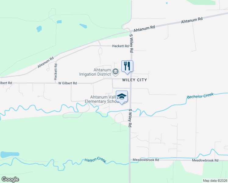 map of restaurants, bars, coffee shops, grocery stores, and more near 2901-3003 S Hughes Ave in Yakima