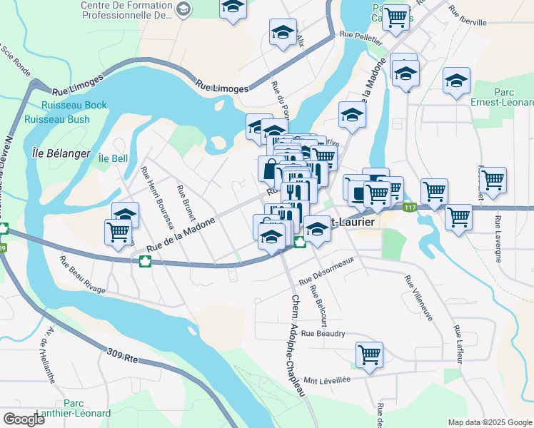 2919 Chemin AdolpheChapleau, MontLaurier QC Walk Score