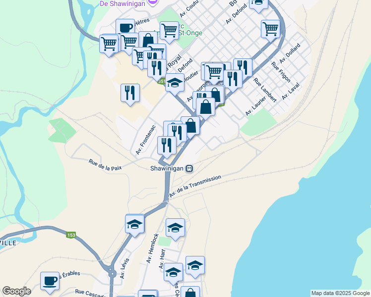 1592 Québec 153, Shawinigan QC Walk Score