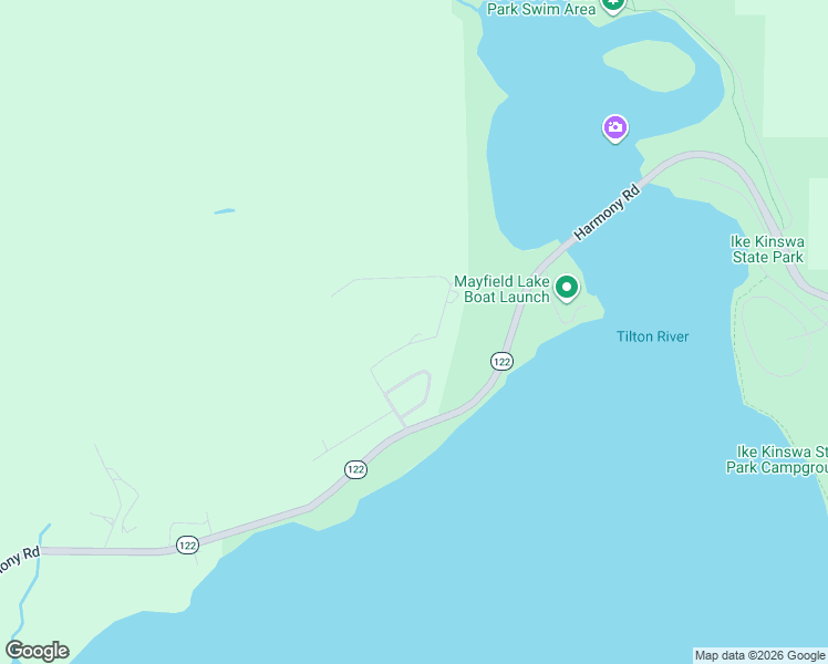 map of restaurants, bars, coffee shops, grocery stores, and more near 119 Chief Kiona Road in Silver Creek