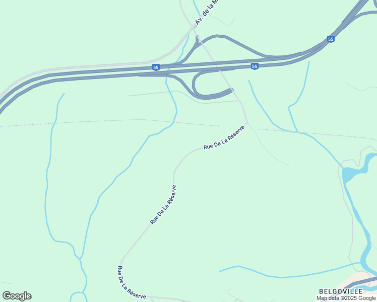 map of restaurants, bars, coffee shops, grocery stores, and more near 1 Chemin de la Réserve in Shawinigan