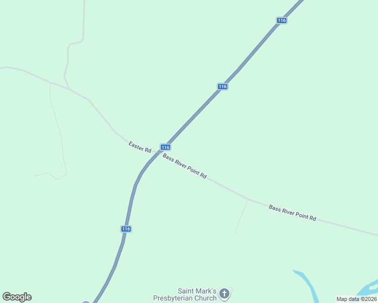 map of restaurants, bars, coffee shops, grocery stores, and more near 80 Bass River Point Road in Bass River