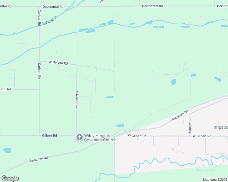 map of restaurants, bars, coffee shops, grocery stores, and more near 12201 West Nelson Road in Yakima
