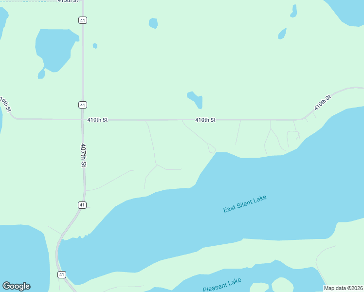 map of restaurants, bars, coffee shops, grocery stores, and more near 30424 410th Street in Dent