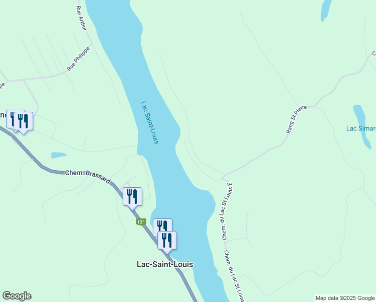 461 Chemin du Lac Saint Louis Est, SaintZénon QC Walk Score