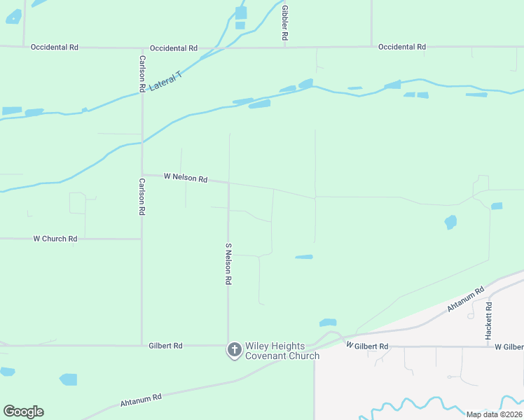 map of restaurants, bars, coffee shops, grocery stores, and more near 2670 Nelson Road in Yakima