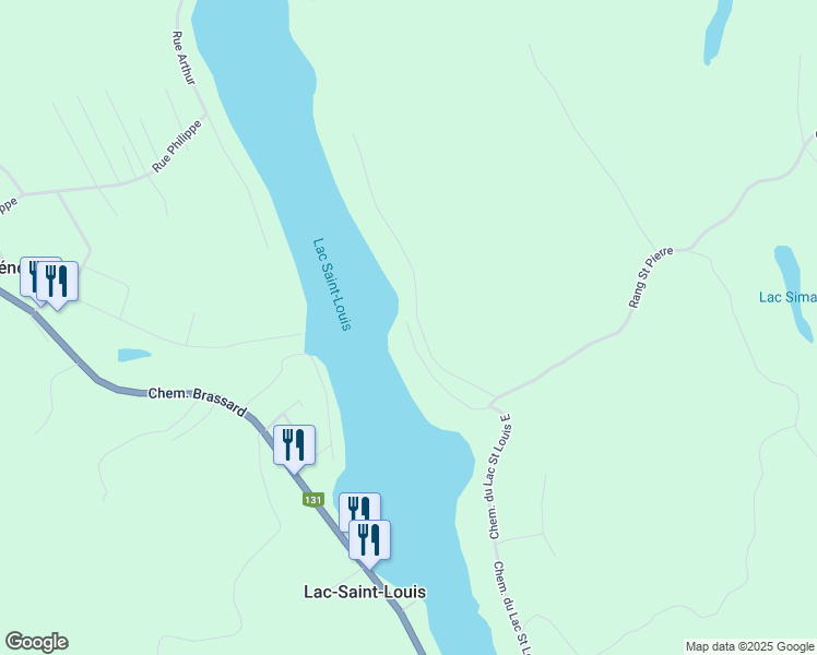 481 Chemin du Lac Saint Louis Est, SaintZénon QC Walk Score