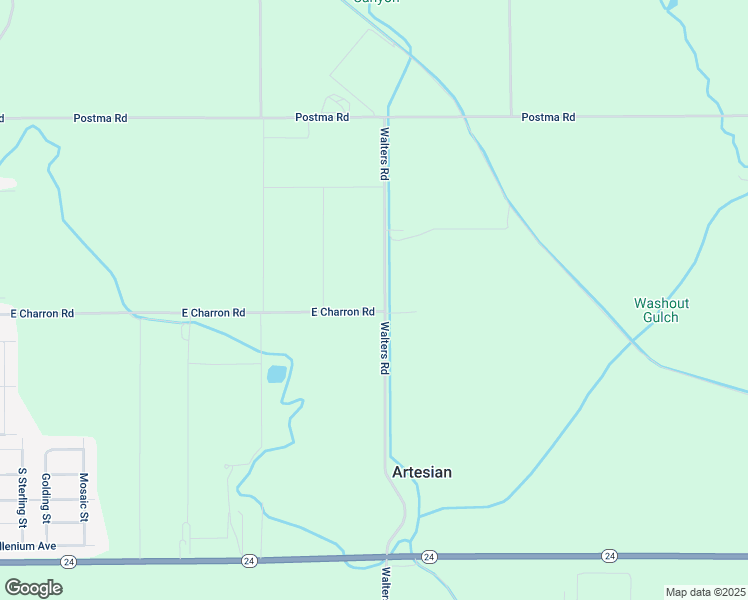 map of restaurants, bars, coffee shops, grocery stores, and more near 1-101 E Charron Rd in Moxee