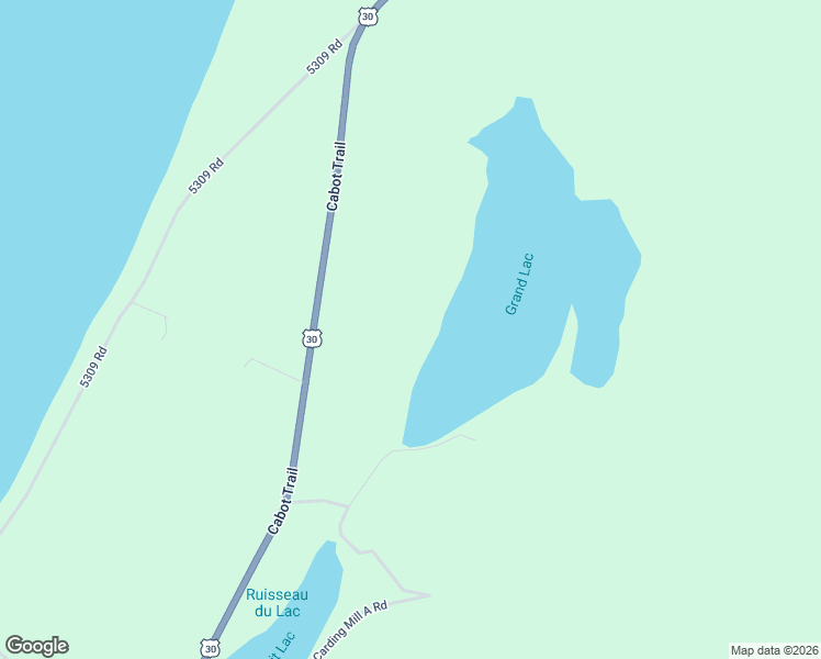 map of restaurants, bars, coffee shops, grocery stores, and more near 13540 Cabot Trail in Grand Étang