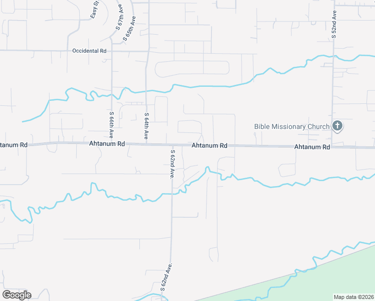 map of restaurants, bars, coffee shops, grocery stores, and more near 6030 Ahtanum Road in Yakima