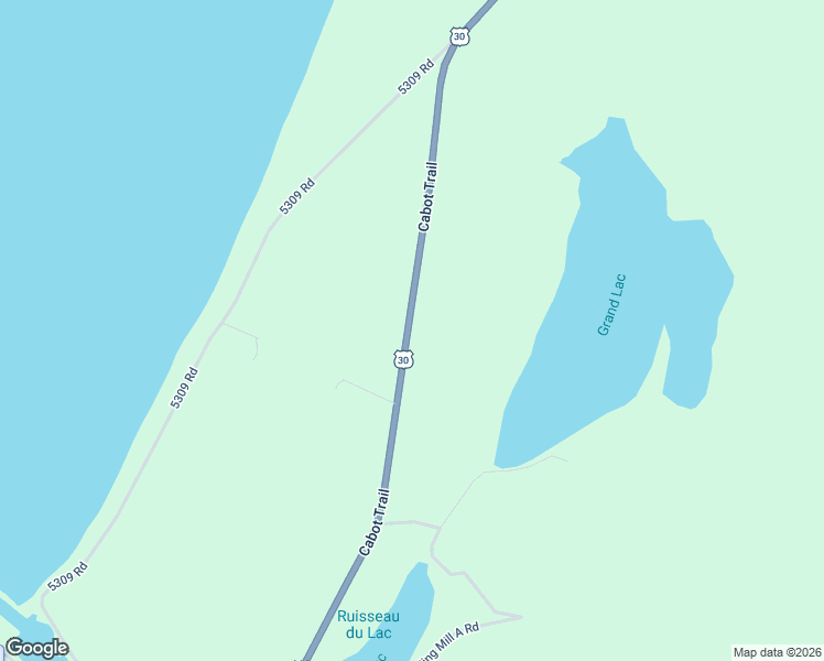 map of restaurants, bars, coffee shops, grocery stores, and more near 13540 Cabot Trail in Grand Étang