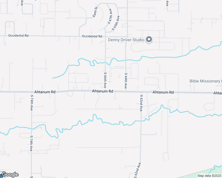 map of restaurants, bars, coffee shops, grocery stores, and more near 2511 South 66th Avenue in Yakima