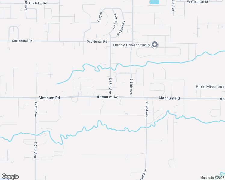 map of restaurants, bars, coffee shops, grocery stores, and more near 2511 South 66th Avenue in Yakima