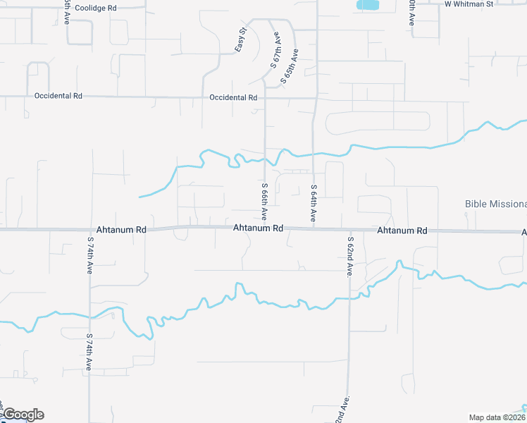 map of restaurants, bars, coffee shops, grocery stores, and more near 2511 South 66th Avenue in Yakima
