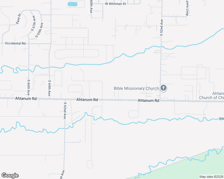 map of restaurants, bars, coffee shops, grocery stores, and more near 5703 Ahtanum Road in Yakima