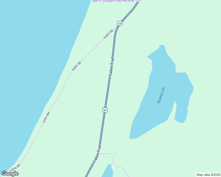 map of restaurants, bars, coffee shops, grocery stores, and more near 13582 Cabot Trail Road in Grand Étang
