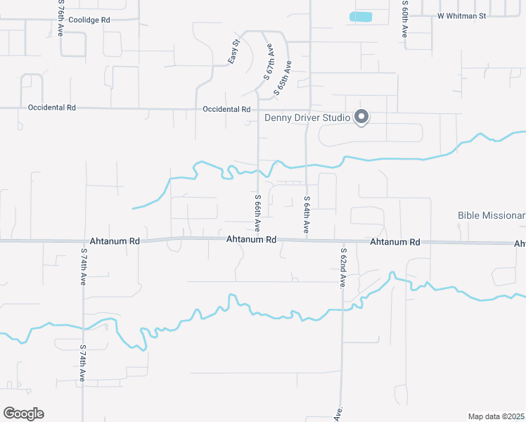 map of restaurants, bars, coffee shops, grocery stores, and more near 2414 South 66th Avenue in Yakima