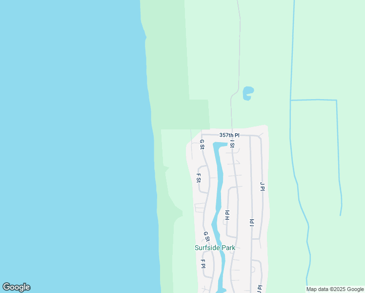 map of restaurants, bars, coffee shops, grocery stores, and more near 35601 G Street in Ocean Park