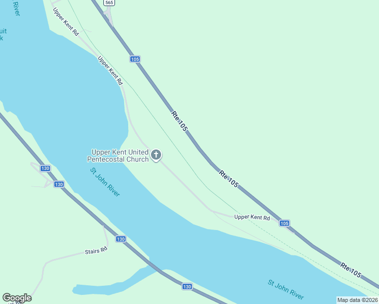 map of restaurants, bars, coffee shops, grocery stores, and more near 10501 New Brunswick 105 in Carleton County