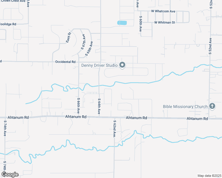 map of restaurants, bars, coffee shops, grocery stores, and more near 2403 South 62nd Avenue in Yakima