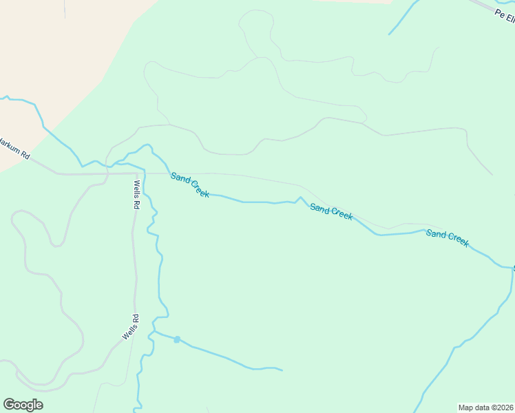 map of restaurants, bars, coffee shops, grocery stores, and more near Harkum Road in Pe Ell