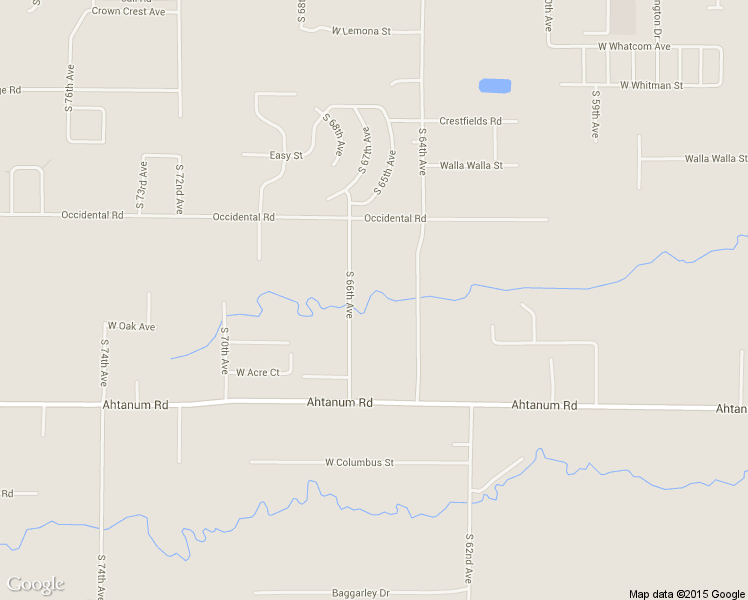 map of restaurants, bars, coffee shops, grocery stores, and more near 2319 S 66th Ave in Yakima