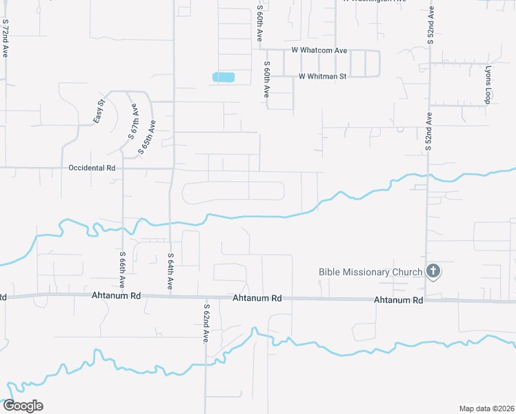 map of restaurants, bars, coffee shops, grocery stores, and more near 5815 Ahtanum Road in Yakima