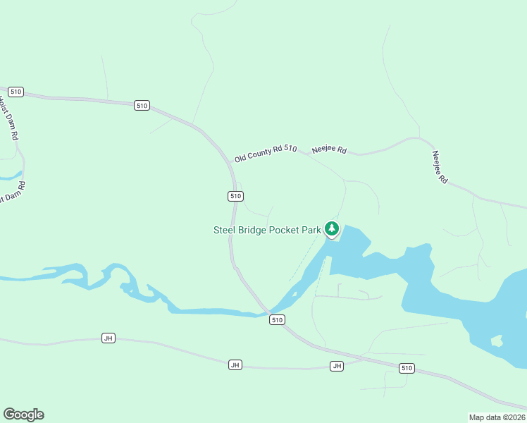 map of restaurants, bars, coffee shops, grocery stores, and more near 236-256 County Road 510 in Negaunee