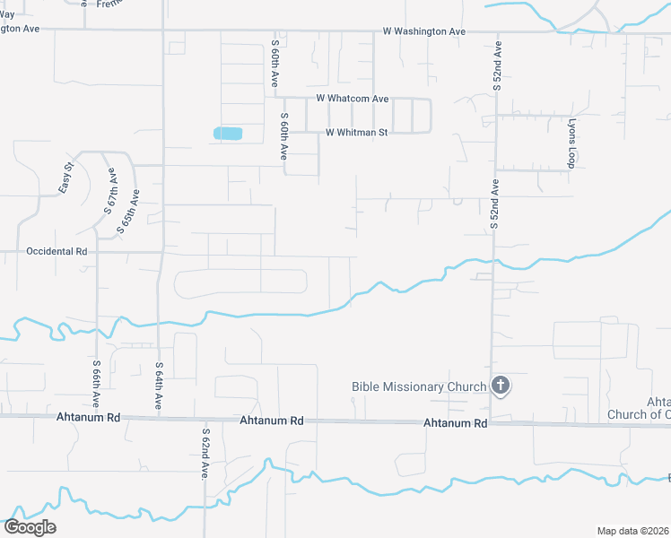map of restaurants, bars, coffee shops, grocery stores, and more near 5709 Walla Walla Street in Yakima