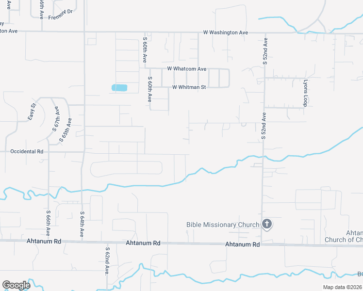 map of restaurants, bars, coffee shops, grocery stores, and more near 5709 Walla Walla Street in Yakima