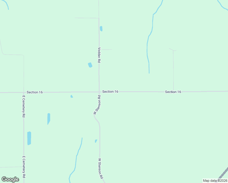 map of restaurants, bars, coffee shops, grocery stores, and more near Section 16 in Baraga County