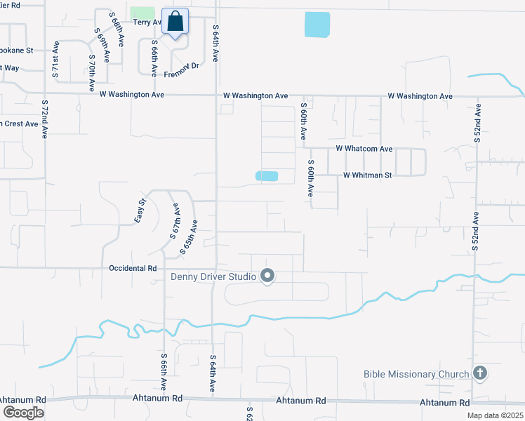 map of restaurants, bars, coffee shops, grocery stores, and more near 2108 South 61st Avenue in Yakima