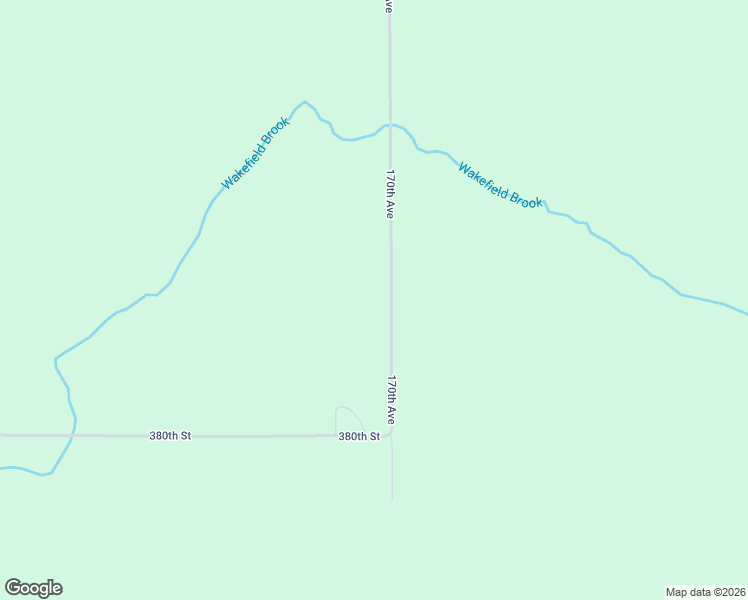 map of restaurants, bars, coffee shops, grocery stores, and more near 38283 170th Avenue in McGregor