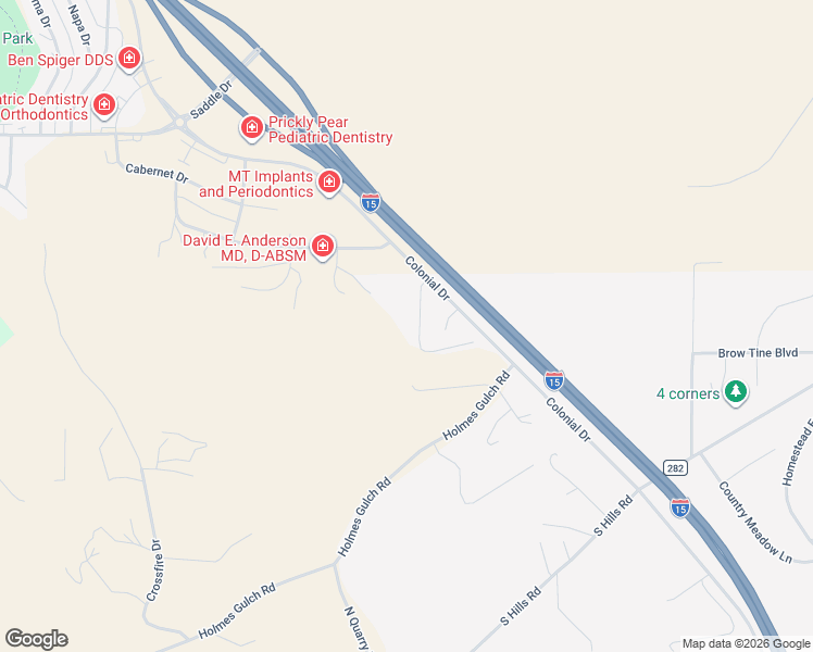 map of restaurants, bars, coffee shops, grocery stores, and more near 6 Beargrass Road in Montana City