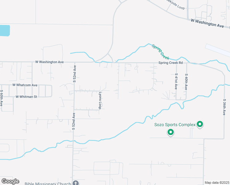 map of restaurants, bars, coffee shops, grocery stores, and more near 2011 South 47th Avenue in Yakima