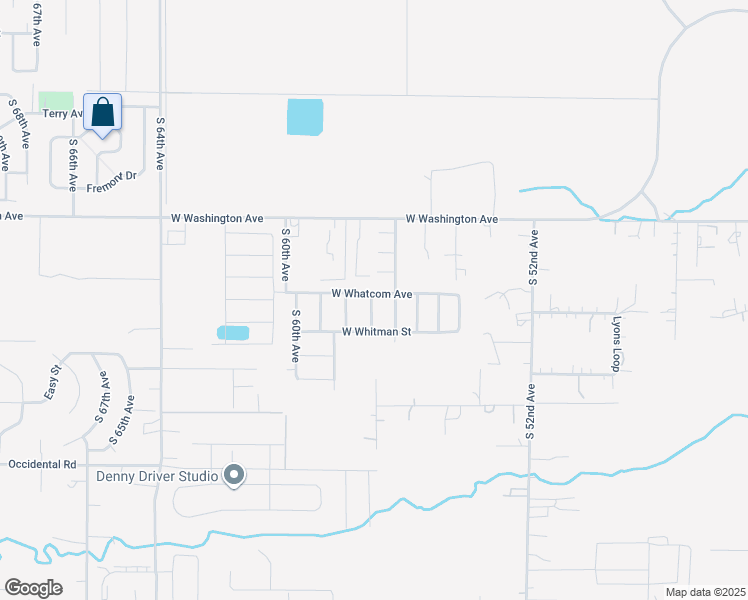 map of restaurants, bars, coffee shops, grocery stores, and more near 2011 South 57th Avenue in Yakima
