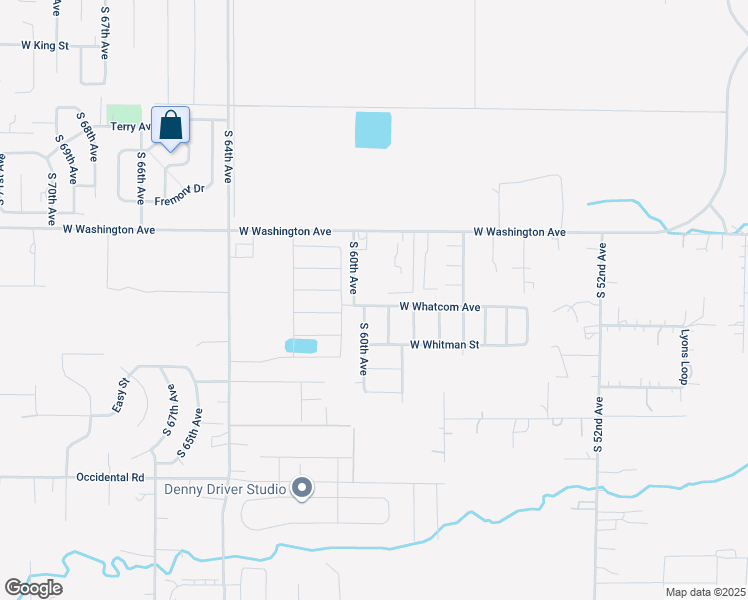map of restaurants, bars, coffee shops, grocery stores, and more near 5907 West Whatcom Avenue in Yakima