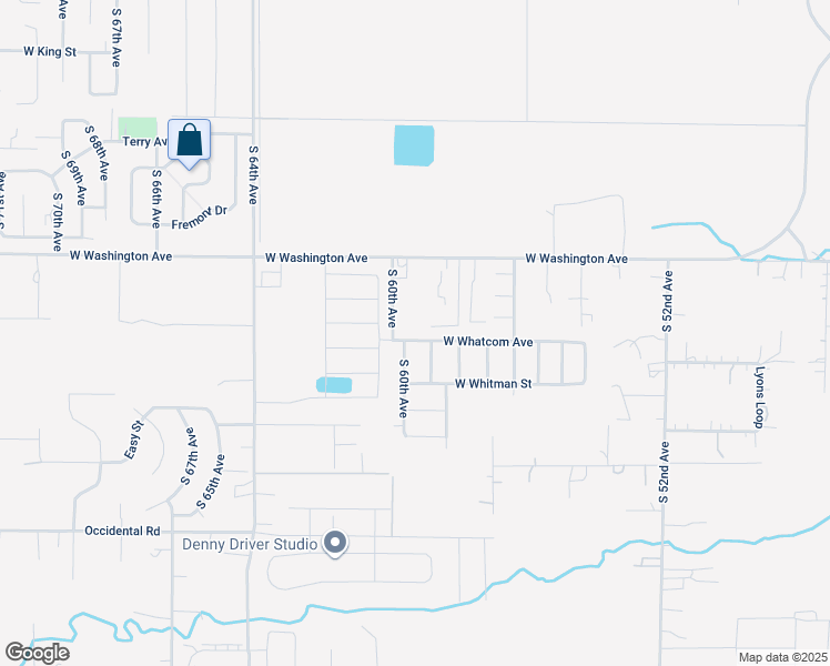 map of restaurants, bars, coffee shops, grocery stores, and more near 5907 West Whatcom Avenue in Yakima