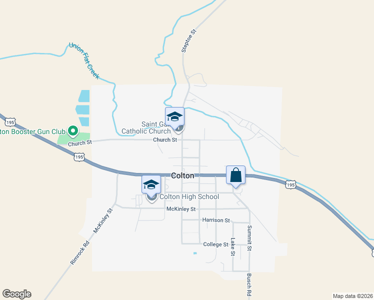 map of restaurants, bars, coffee shops, grocery stores, and more near 709 Vulcan Street in Colton