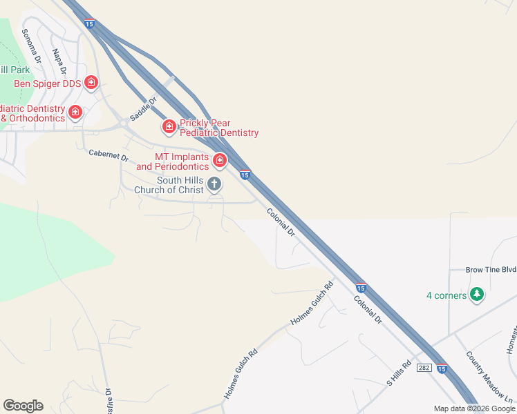 map of restaurants, bars, coffee shops, grocery stores, and more near 2293 Deerfield Lane in Helena