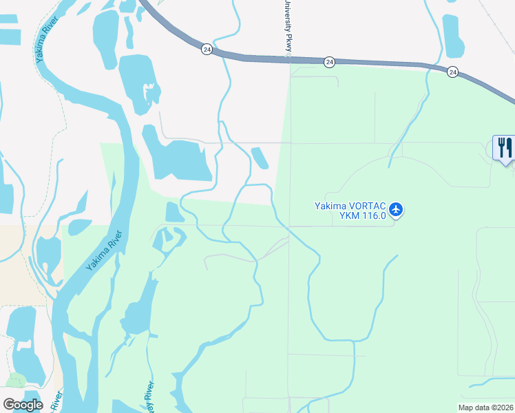map of restaurants, bars, coffee shops, grocery stores, and more near 2242-2414 Riverside Road in Yakima